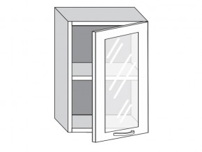 1.50.3 Шкаф настенный (h=720) на 500мм с 1-ой стекл. дверцей в Сухом Логу - suhoj-log.magazin-mebel74.ru | фото