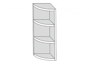 19.30.0р Полка угловая (h=913) радиусная  ЛДСП УНИ в Сухом Логу - suhoj-log.magazin-mebel74.ru | фото