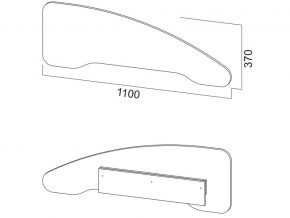 Бортик защитный для кровати (левый, правый) в Сухом Логу - suhoj-log.magazin-mebel74.ru | фото