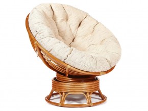 Кресло-качалка Papasan w 23/01 B с подушкой Cognac, ткань Старт в Сухом Логу - suhoj-log.magazin-mebel74.ru | фото