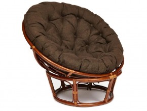 Кресло Papasan 23/01 W с подушкой Pecan, ткань Коричневый в Сухом Логу - suhoj-log.magazin-mebel74.ru | фото