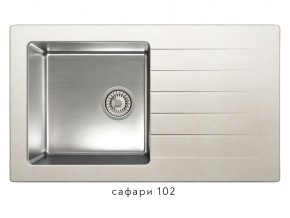 Мойка комбинированная Tolero twist TTS-860 Сафари 102 в Сухом Логу - suhoj-log.magazin-mebel74.ru | фото