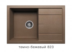 Мойка кварцевая Tolero R-112 Темно-бежевый 823 в Сухом Логу - suhoj-log.magazin-mebel74.ru | фото