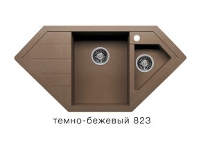 Мойка кварцевая Tolero R-114 Темно-бежевый 823 в Сухом Логу - suhoj-log.magazin-mebel74.ru | фото