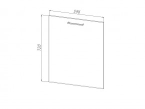 П 60 Комплект для посудомоечной машины 600 мм (цоколь + фасад) ЛДСП в Сухом Логу - suhoj-log.magazin-mebel74.ru | фото