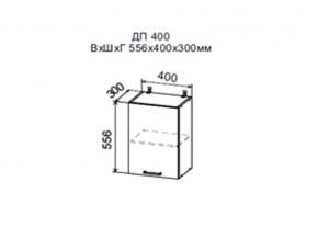 Шкаф верхний ДП400 в Сухом Логу - suhoj-log.magazin-mebel74.ru | фото