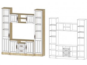 Центральная секция в Сухом Логу - suhoj-log.magazin-mebel74.ru | фото