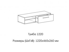 Тумба 1220 (низкая) в Сухом Логу - suhoj-log.magazin-mebel74.ru | фото